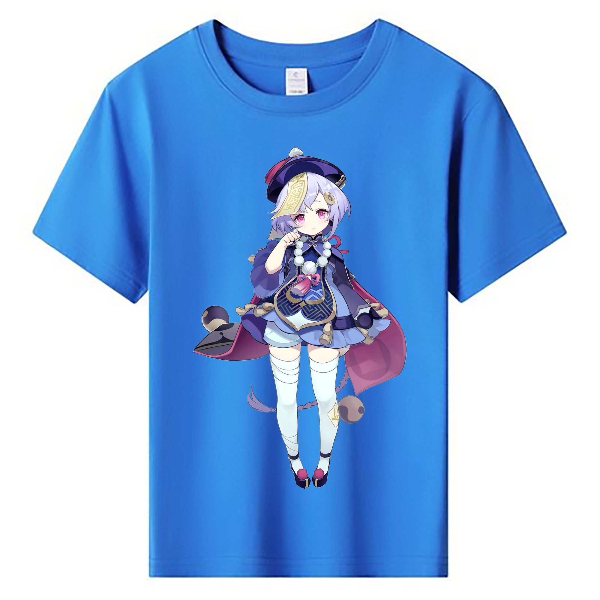 げんし神 七七 なな  genshin Nana 綿100％キッズTシャツ（フロントプリント）
